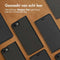 Accezz Hoesje Geschikt voor iPhone SE (2022) / SE (2020) / 8 / 7 / 6s / 6 Hoesje Met Pasjeshouder - Accezz Premium Leather Slim Bookcase - Zwart