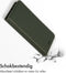 Accezz Hoesje Geschikt voor iPhone SE (2022) / SE (2020) / 8 / 7 / 6s / 6 Hoesje Met Pasjeshouder - Accezz Premium Leather Slim Bookcase - Groen