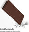 Accezz Hoesje Geschikt voor iPhone SE (2022) / SE (2020) / 8 / 7 / 6s / 6 Hoesje Met Pasjeshouder - Accezz Premium Leather Slim Bookcase - Bruin