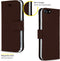 Accezz Hoesje Geschikt voor iPhone SE (2022) / SE (2020) / 8 / 7 / 6s / 6 Hoesje Met Pasjeshouder - Accezz Wallet Softcase Bookcase - Bruin