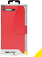 Accezz Hoesje Geschikt voor iPhone SE (2022) / SE (2020) / 8 / 7 / 6s / 6 Hoesje Met Pasjeshouder - Accezz Wallet Softcase Bookcase - Rood