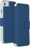 Accezz Hoesje Geschikt voor iPhone SE (2022) / SE (2020) / 8 / 7 Hoesje Met Pasjeshouder - Accezz Xtreme Wallet Bookcase - Donkerblauw