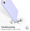 Accezz Hoesje Geschikt voor iPhone SE (2022) / SE (2020) / 8 / 7 Hoesje Siliconen - Accezz Liquid Silicone Backcover - Paars