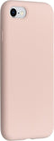 Accezz Hoesje Geschikt voor iPhone SE (2022) / SE (2020) / 8 / 7 Hoesje Siliconen - Accezz Liquid Silicone Backcover - Roze