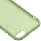 Accezz Hoesje Geschikt voor iPhone SE (2022) / SE (2020) / 8 / 7 Hoesje Siliconen - Accezz Liquid Silicone Backcover - Groen