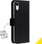 Accezz Hoesje Geschikt voor iPhone Xr Hoesje Met Pasjeshouder - Accezz Wallet Softcase Bookcase - Zwart