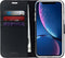 Accezz Hoesje Geschikt voor iPhone Xr Hoesje Met Pasjeshouder - Accezz Wallet Softcase Bookcase - Zwart