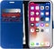 Accezz Hoesje Geschikt voor iPhone Xs Max Hoesje Met Pasjeshouder - Accezz Wallet Softcase Bookcase - Donkerblauw