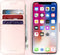 Accezz Hoesje Geschikt voor iPhone Xs Max Hoesje Met Pasjeshouder - Accezz Wallet Softcase Bookcase - Roze
