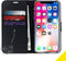 Accezz Hoesje Geschikt voor iPhone Xs / X Hoesje Met Pasjeshouder - Accezz Wallet Softcase Bookcase - Zwart