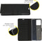 Accezz Hoesje Geschikt voor Motorola Edge 30 Ultra Hoesje Met Pasjeshouder - Accezz Wallet Softcase Bookcase - Zwart