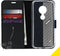 Accezz Hoesje Geschikt voor Motorola Moto G7 Play Hoesje Met Pasjeshouder - Accezz Wallet Softcase Bookcase - Zwart