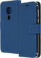 Accezz Hoesje Geschikt voor Motorola Moto G7 Power Hoesje Met Pasjeshouder - Accezz Wallet Softcase Bookcase - Donkerblauw