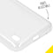 Accezz Hoesje Geschikt voor Motorola Moto G8 Power Lite Hoesje Siliconen - Accezz Clear Backcover - Transparant
