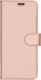 Accezz Hoesje Geschikt voor Motorola One Vision Hoesje Met Pasjeshouder - Accezz Wallet Softcase Bookcase - Roze