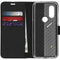 Accezz Hoesje Geschikt voor Motorola One Vision Hoesje Met Pasjeshouder - Accezz Wallet Softcase Bookcase - Zwart