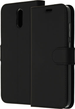 Accezz Hoesje Geschikt voor Nokia 2.3 Hoesje Met Pasjeshouder - Accezz Wallet Softcase Bookcase - Zwart