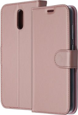 Accezz Hoesje Geschikt voor Nokia 2.3 Hoesje Met Pasjeshouder - Accezz Wallet Softcase Bookcase - Roze