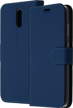 Accezz Hoesje Geschikt voor Nokia 2.3 Hoesje Met Pasjeshouder - Accezz Wallet Softcase Bookcase - Blauw