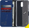 Accezz Hoesje Geschikt voor Nokia 2.3 Hoesje Met Pasjeshouder - Accezz Wallet Softcase Bookcase - Blauw