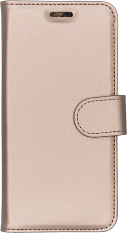 Accezz Hoesje Geschikt voor Nokia 3.1 Hoesje Met Pasjeshouder - Accezz Wallet Softcase Bookcase - goud