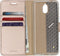 Accezz Hoesje Geschikt voor Nokia 3.1 Hoesje Met Pasjeshouder - Accezz Wallet Softcase Bookcase - goud