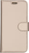 Accezz Hoesje Geschikt voor Nokia 4.2 Hoesje Met Pasjeshouder - Accezz Wallet Softcase Bookcase - goud