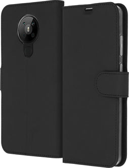 Accezz Hoesje Geschikt voor Nokia 5.3 Hoesje Met Pasjeshouder - Accezz Wallet Softcase Bookcase - Zwart