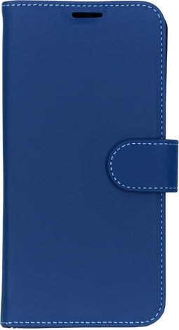 Accezz Hoesje Geschikt voor OnePlus 7 Hoesje Met Pasjeshouder - Accezz Wallet Softcase Bookcase - Donkerblauw