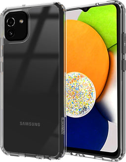 Accezz Hoesje Geschikt voor Samsung Galaxy A03 Hoesje - Accezz Xtreme Impact Backcover 2.0 - Transparant