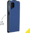 Accezz Hoesje Geschikt voor Samsung Galaxy A12 Hoesje Met Pasjeshouder - Accezz Flipcase - Donkerblauw