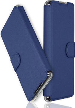 Accezz Hoesje Geschikt voor Samsung Galaxy A13 (5G) / A04s Hoesje Met Pasjeshouder - Accezz Xtreme Wallet Bookcase - Donkerblauw