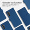 Accezz Hoesje Geschikt voor Samsung Galaxy A14 (5G) / A14 (4G) Hoesje Met Pasjeshouder - Accezz Wallet Softcase Bookcase - Donkerblauw