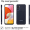 Accezz Hoesje Geschikt voor Samsung Galaxy A14 (5G) / A14 (4G) Hoesje Siliconen - Accezz 100% recycled Clear Backcover - transparant