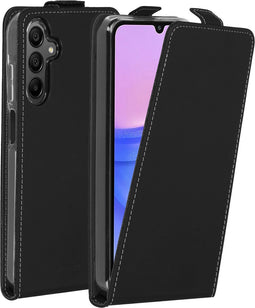 Accezz Hoesje Geschikt voor Samsung Galaxy A15 (5G) / A15 (4G) Hoesje Met Pasjeshouder - Accezz Flipcase - Zwart