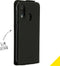Accezz Hoesje Geschikt voor Samsung Galaxy A20e Hoesje Met Pasjeshouder - Accezz Flipcase - Zwart