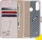 Accezz Hoesje Geschikt voor Samsung Galaxy A20s Hoesje Met Pasjeshouder - Accezz Wallet Softcase Bookcase - goud
