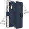 Accezz Hoesje Geschikt voor Samsung Galaxy A21s Hoesje Met Pasjeshouder - Accezz Xtreme Wallet Bookcase - Donkerblauw