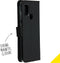 Accezz Hoesje Geschikt voor Samsung Galaxy A21s Hoesje Met Pasjeshouder - Accezz Wallet Softcase Bookcase - Zwart