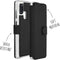 Accezz Hoesje Geschikt voor Samsung Galaxy A21s Hoesje Met Pasjeshouder - Accezz Xtreme Wallet Bookcase - Zwart