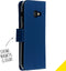 Accezz Hoesje Geschikt voor Samsung Galaxy A3 (2017) Hoesje Met Pasjeshouder - Accezz Wallet Softcase Bookcase - Donkerblauw
