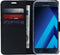 Accezz Hoesje Geschikt voor Samsung Galaxy A3 (2017) Hoesje Met Pasjeshouder - Accezz Wallet Softcase Bookcase - Zwart