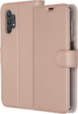 Accezz Hoesje Geschikt voor Samsung Galaxy A32 (5G) Hoesje Met Pasjeshouder - Accezz Wallet Softcase Bookcase - Rosé Goud