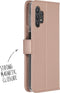 Accezz Hoesje Geschikt voor Samsung Galaxy A32 (5G) Hoesje Met Pasjeshouder - Accezz Wallet Softcase Bookcase - Rosé Goud