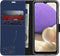 Accezz Hoesje Geschikt voor Samsung Galaxy A32 (5G) Hoesje Met Pasjeshouder - Accezz Wallet Softcase Bookcase - Donkerblauw