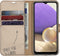 Accezz Hoesje Geschikt voor Samsung Galaxy A32 (5G) Hoesje Met Pasjeshouder - Accezz Wallet Softcase Bookcase - goud