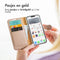 Accezz Hoesje Geschikt voor Samsung Galaxy A33 Hoesje Met Pasjeshouder - Accezz Wallet Softcase Bookcase - goud