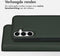 Accezz Hoesje Geschikt voor Samsung Galaxy A35 Hoesje Met Pasjeshouder - Accezz Premium Leather 2 in 1 Wallet Bookcase - Groen