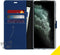 Accezz Hoesje Geschikt voor Samsung Galaxy A42 Hoesje Met Pasjeshouder - Accezz Wallet Softcase Bookcase - Donkerblauw