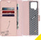 Accezz Hoesje Geschikt voor Samsung Galaxy A42 Hoesje Met Pasjeshouder - Accezz Wallet Softcase Bookcase - Roze